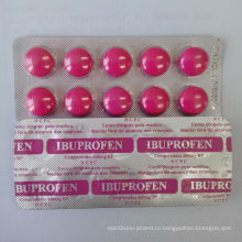 GMP Сертифицированные таблетки Ibuprofen Bp